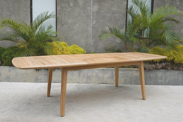 Caravel 79" Teak Extension Table