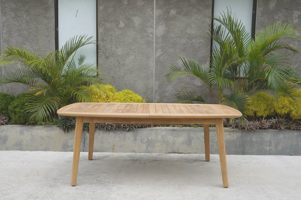 Caravel 79" Teak Extension Table