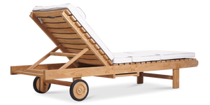 Motu Teak Sun Lounger