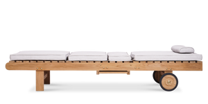 Motu Teak Sun Lounger