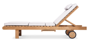 Motu Teak Sun Lounger