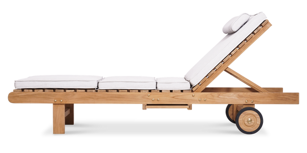 Motu Teak Sun Lounger