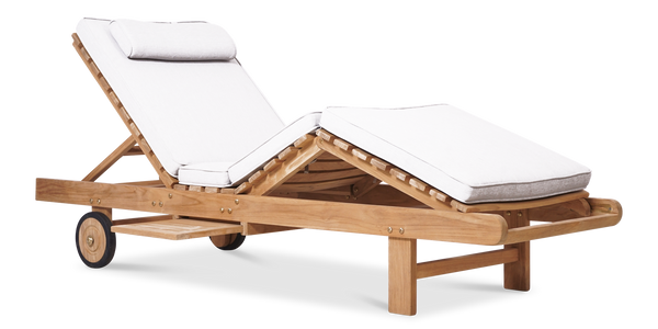Motu Teak Sun Lounger