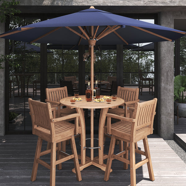 Meridien Round Parasol 118"