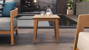 Egmont Teak Square Side Table