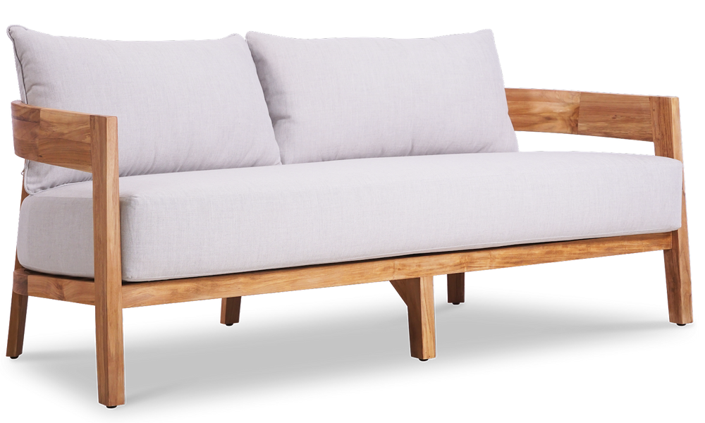 Mareva Teak 2-Seat Sofa