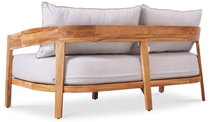 Mareva Teak 2-Seat Sofa