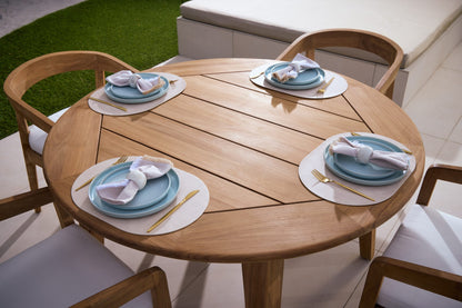 Egmont 51" Round Dining Table