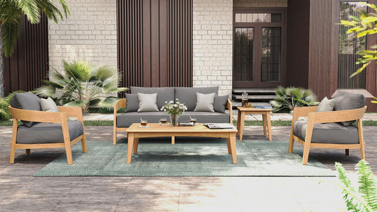 Egmont Teak Square Side Table