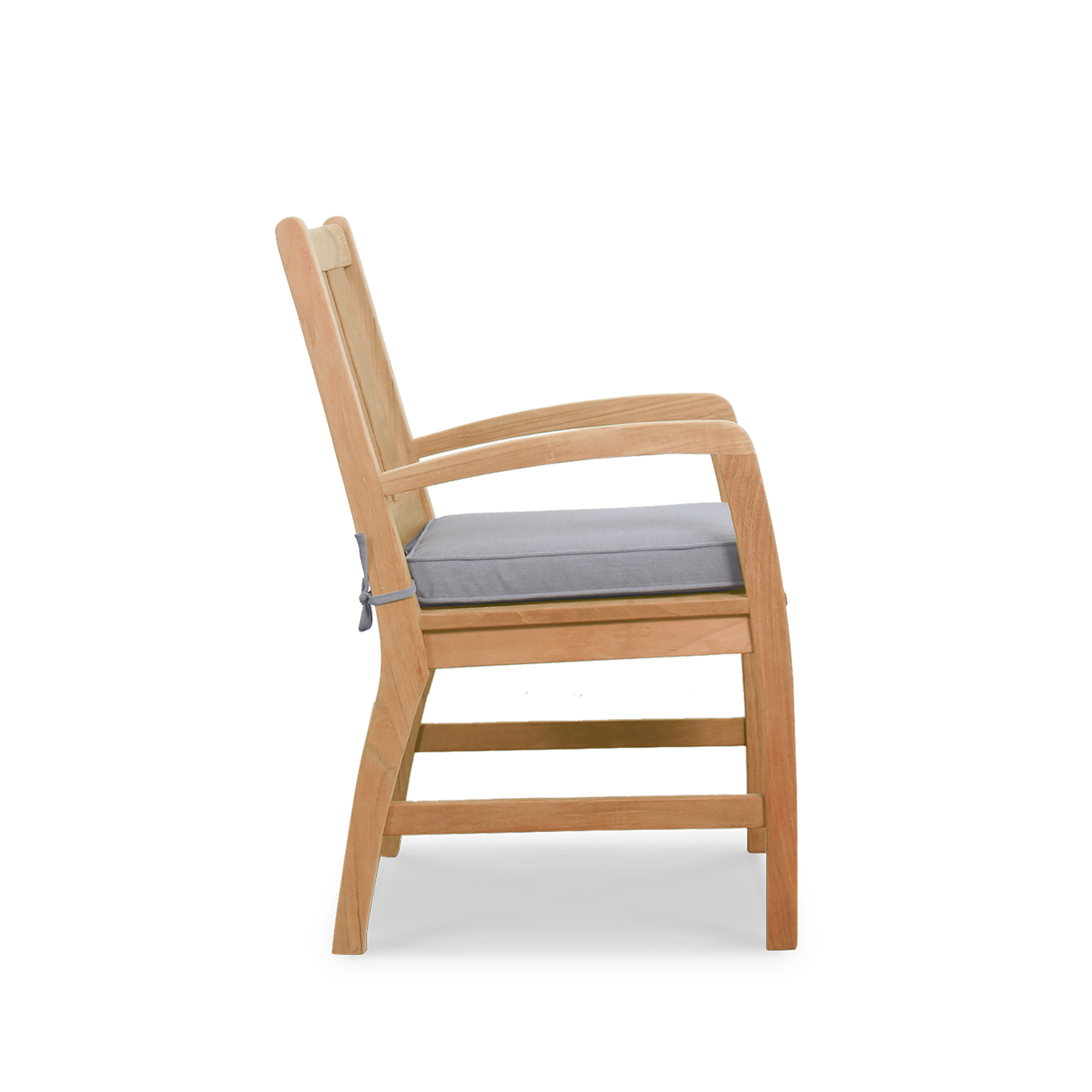 Evrin Teak Arm Chair
