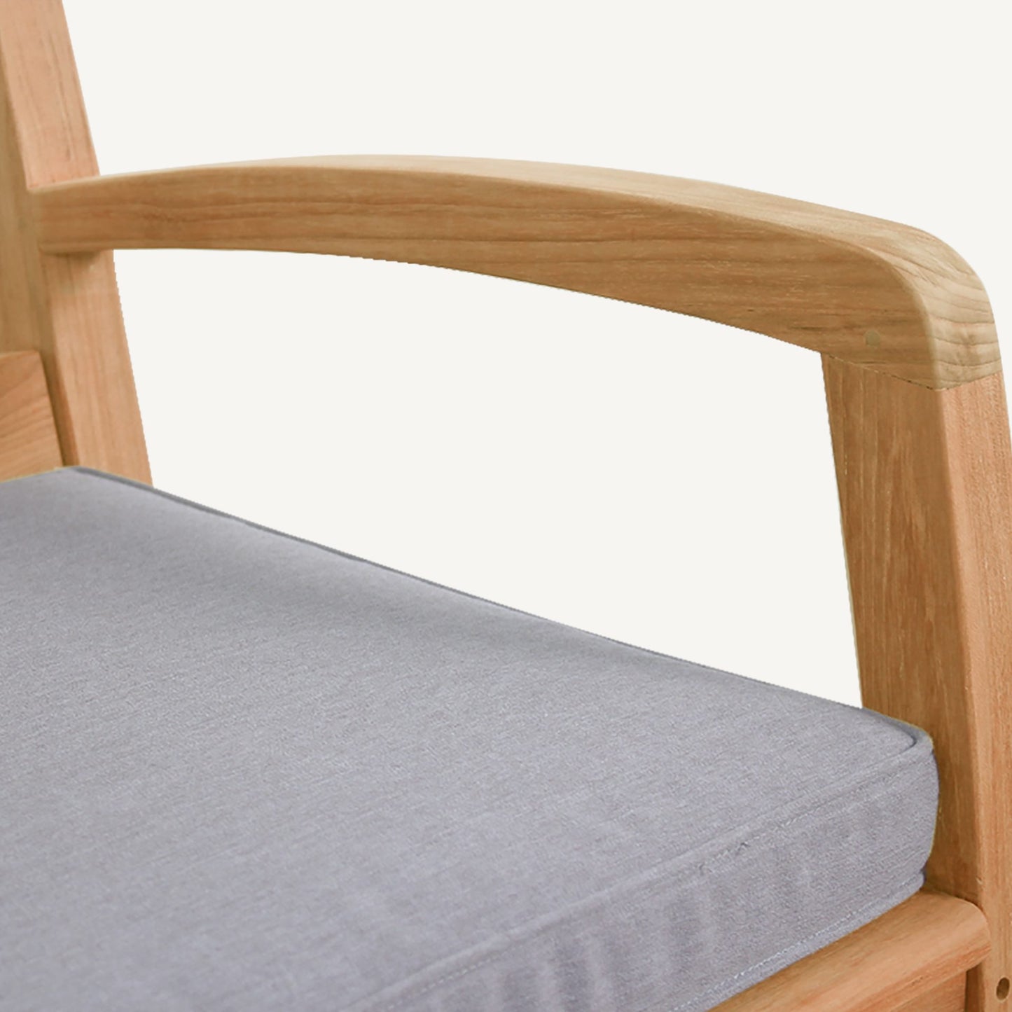 Evrin Teak Arm Chair