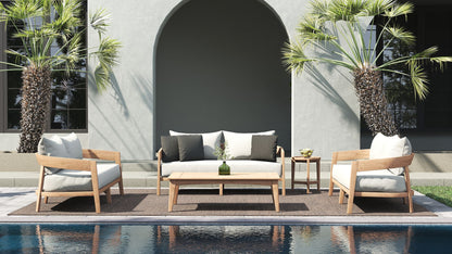 Mareva Teak 2-Seat Sofa