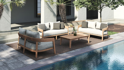Mareva Teak 2-Seat Sofa