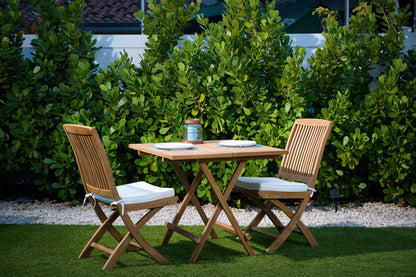 Mayreau 33" Folding Square Bistro Table