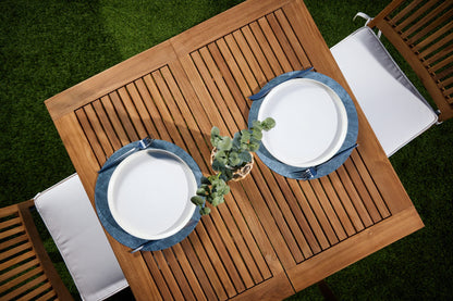 Mayreau 33" Folding Square Bistro Table