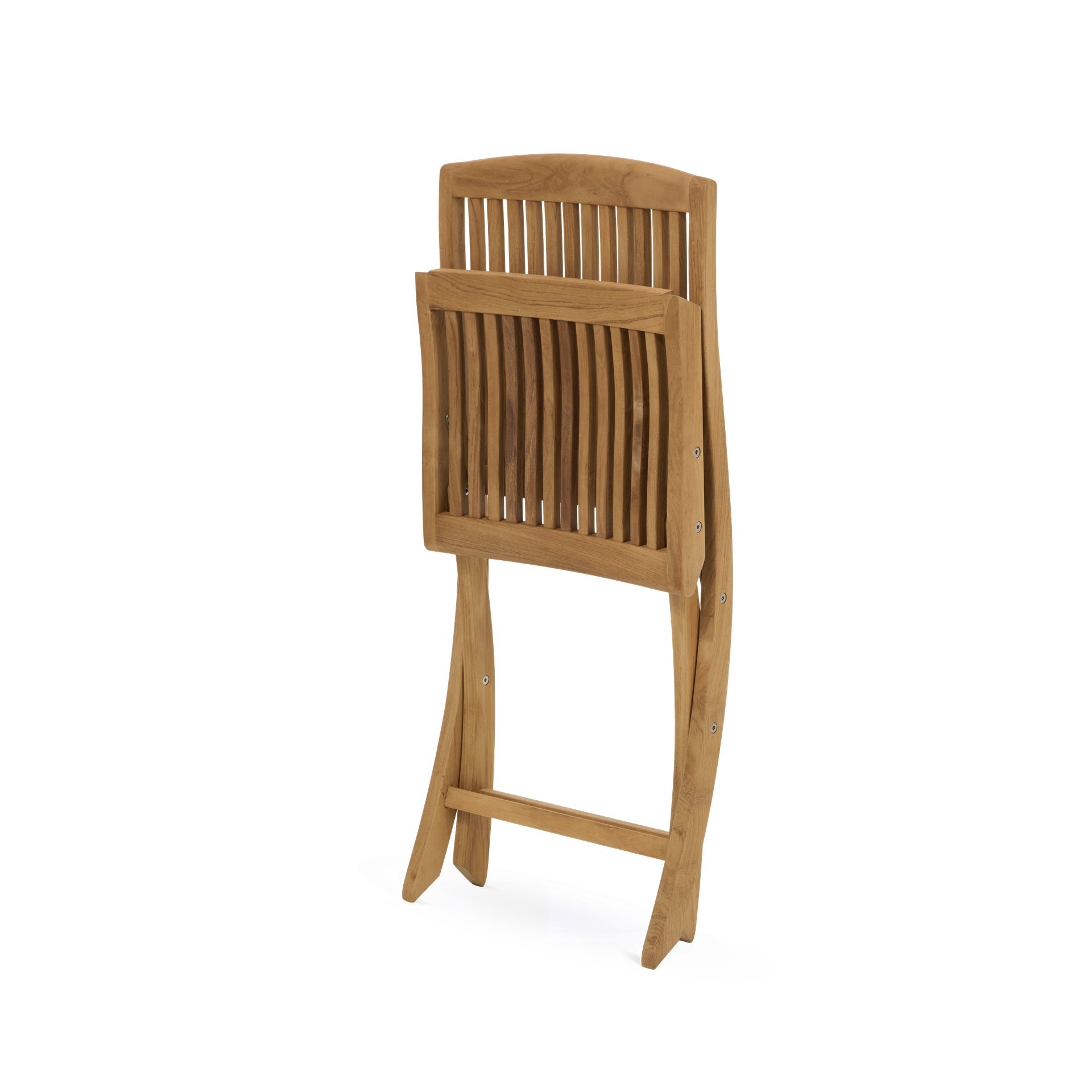 Mayreau Teak Folding Chairs (Set of 2)