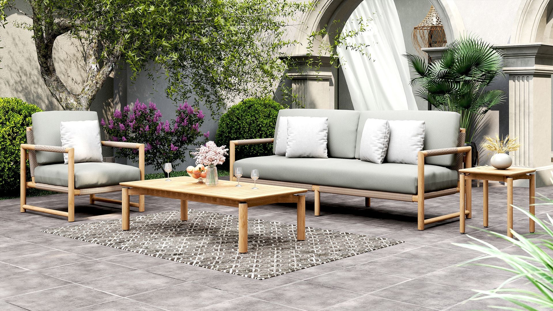 Neroli Teak Lounge Chair