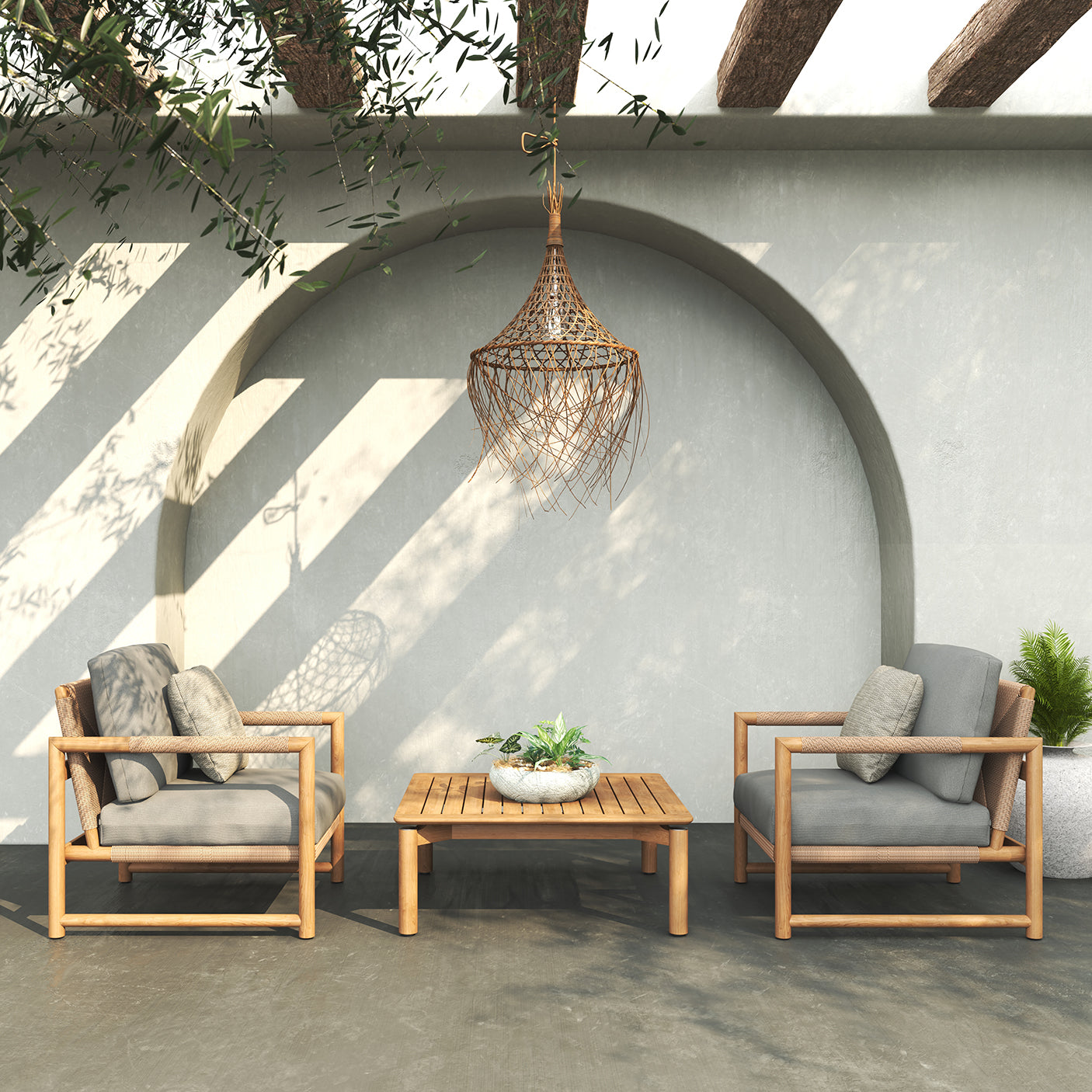 Neroli Teak Lounge Chair