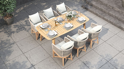 Slipway 79" Teak Extension Table