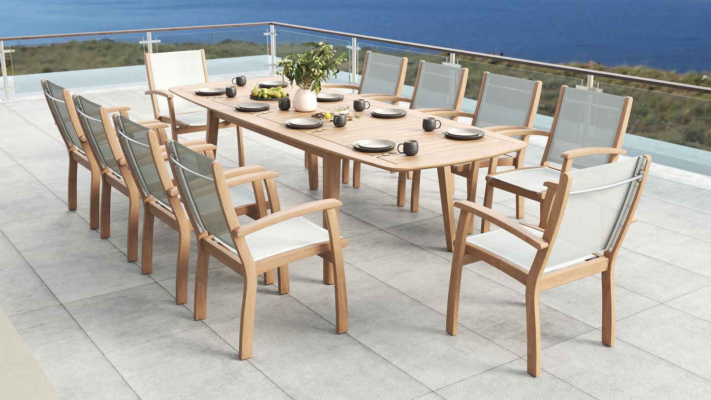 Slipway 79" Teak Extension Table