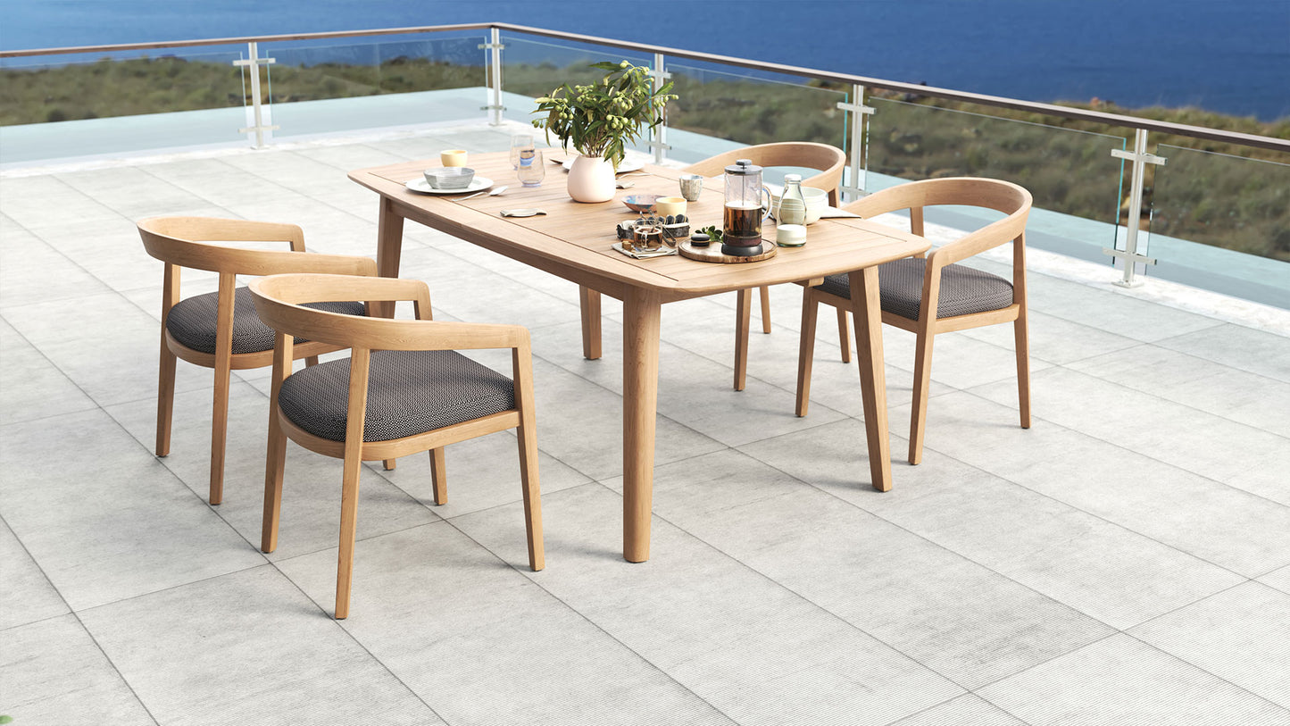Slipway 79" Teak Extension Table
